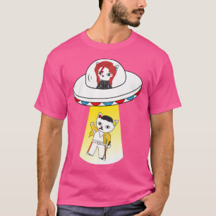 Ufo 1 Meowie Freddiemeow T-Shirt