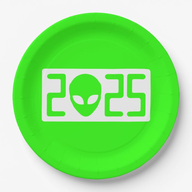 UFO 2025 PAPPTELLER (Vorderseite)