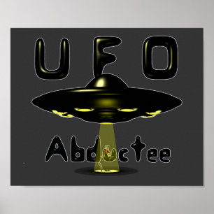 UFO Abducte Poster