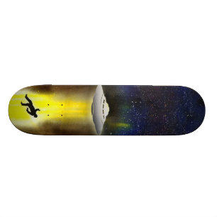 UFO-Abduktions-Skateboard Skateboard