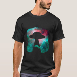 Ufo Alien Abduction Cow Hoodie Funny Flying Saucer T-Shirt
