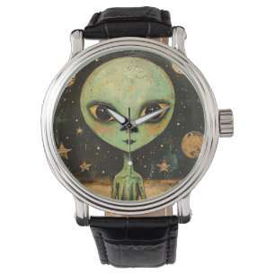 UFO-Alien Armbanduhr