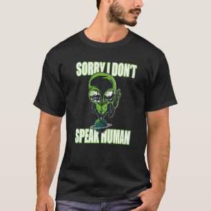 UFO Alien Entführung Ja Bitte Woll ich Ret Verlass T-Shirt