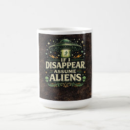 UFO-Alien-Entführungs-Humor Kaffeetasse