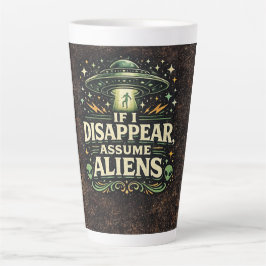 UFO-Alien-Entführungs-Humor Milchtasse