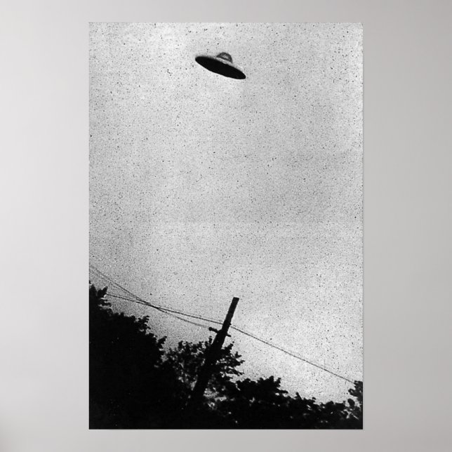 UFO Alien Extraterrestriale Raumsonde Top Geheimni Poster (Vorne)