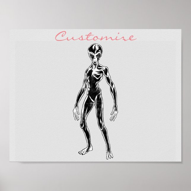 UFO Alien Thunder_Cove Poster (Vorne)