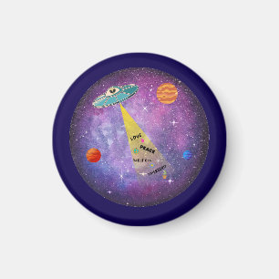 UFO Alien Weltraum Raumfahrtstars Magnet