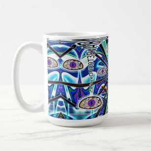 UFO Ankunft auf Erden Kaffeetasse