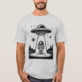 UFO Astronaut - Begegnung Alien T-Shirt