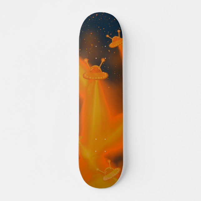 UFO Attack Jupiter Skateboard (Vorne)