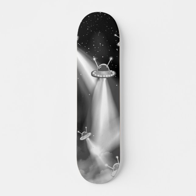 UFO Attack Mercury-Skateboard Skateboard (Vorne)