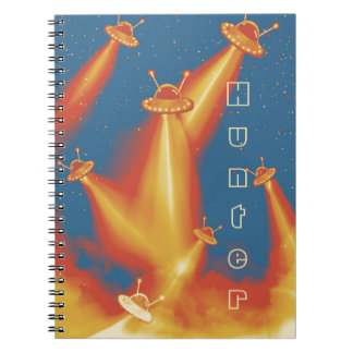 UFO Attack Saturn-Notebook Notizblock
