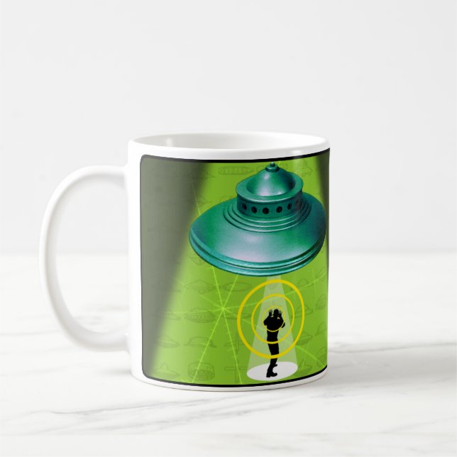 UFO-Begegnungen Tasse (Links)
