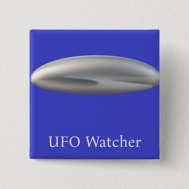 UFO-Beobachter Button (Vorderseite)