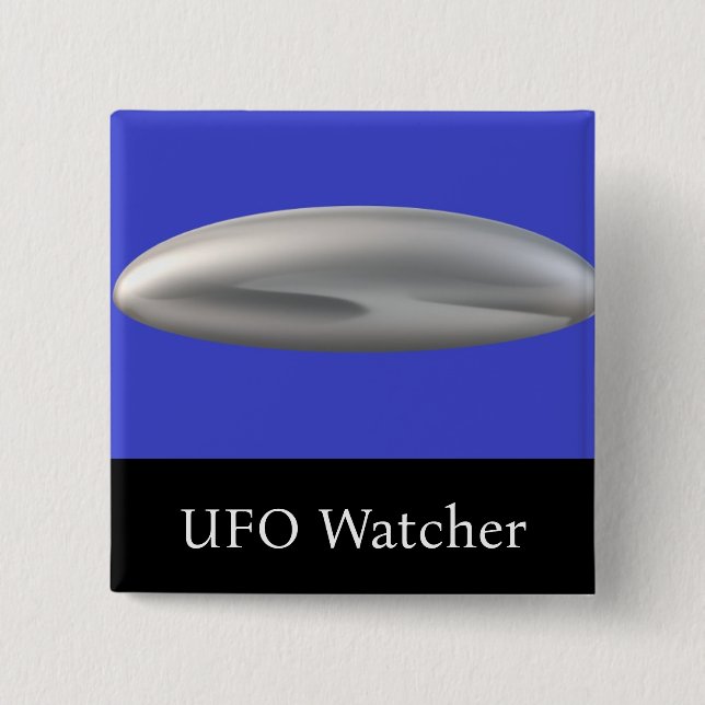 UFO-Beobachter Button (Vorderseite)