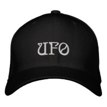 UFO bestickter Hut