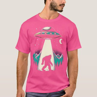 Ufo Bigfoot Alien Entführung T-Shirt