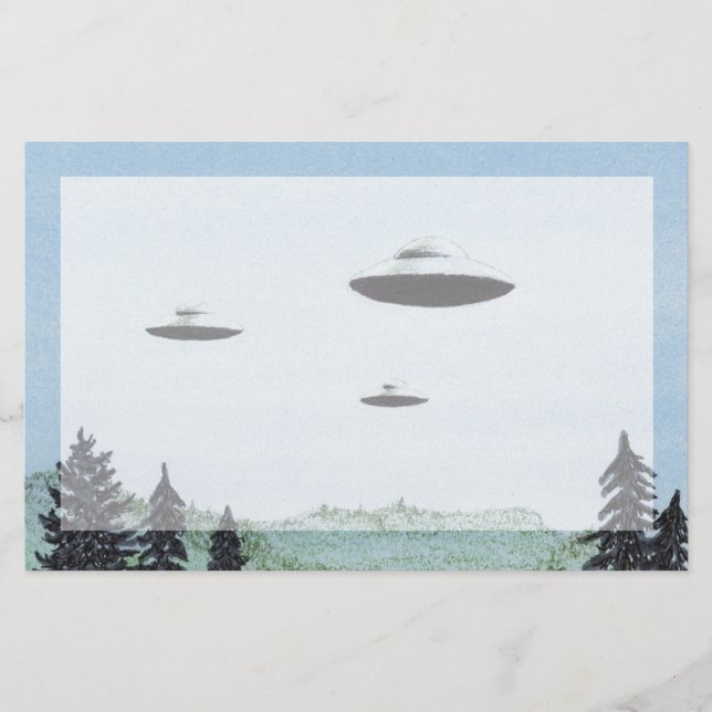 UFO BRIEFPAPIER (Vorderseite)