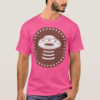 Ufo Brown T-Shirt
