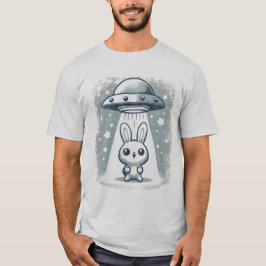 UFO Bunny - Begegnung mit zauberhaften und neugier T-Shirt
