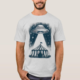 UFO Circus Zent - Alien - Begegnungsdesign T-Shirt