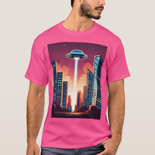 Ufo City T-Shirt (Vorderseite)