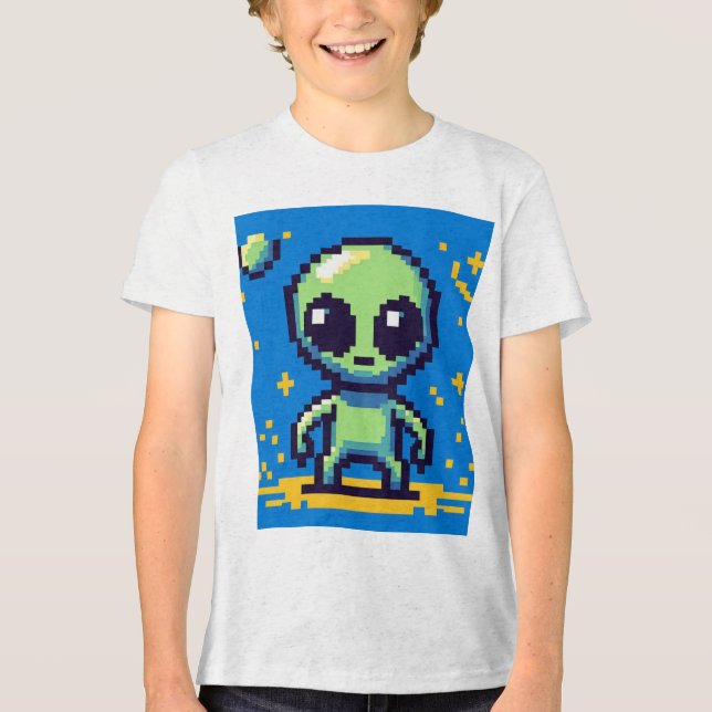 UFO & Co. Tri-Blend Shirt (Vorderseite)