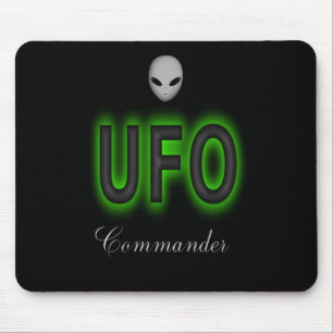 UFO Commander Mouse Pad Mousepad
