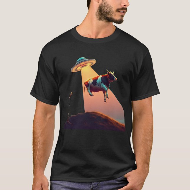 UFO COW T-Shirt (Vorderseite)