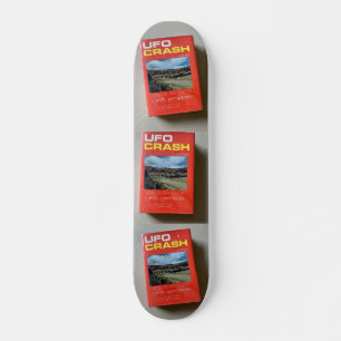 UFO CRASH Skateboard, 7¾ Zoll Deck Skateboard