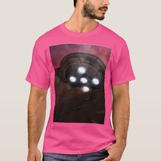 Ufo Crash T-Shirt (Vorderseite)