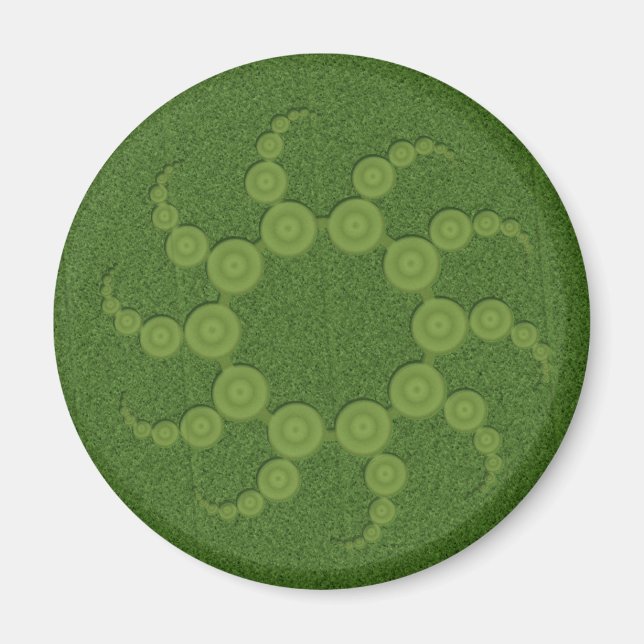 UFO Crop Circles Magnet (Vorne)