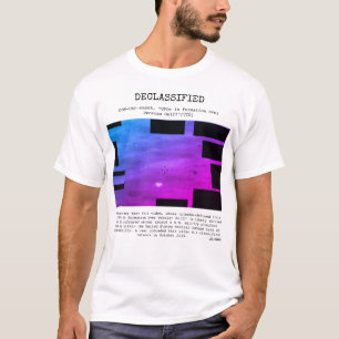 UFO - Declassified DOW-UAP-PR098, "UFOs in Formati T-Shirt