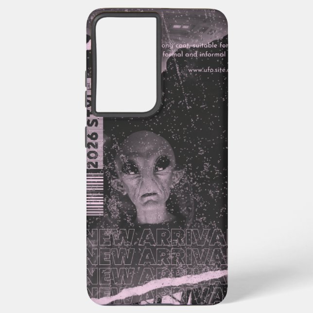 UFO-Design Samsung Galaxy Hülle (Rückseite)