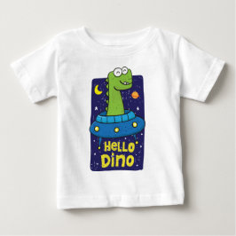 Ufo dino baby t-shirt