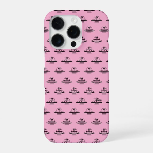 Ufo dog CG17s iPhone Hülle (Rückseite)