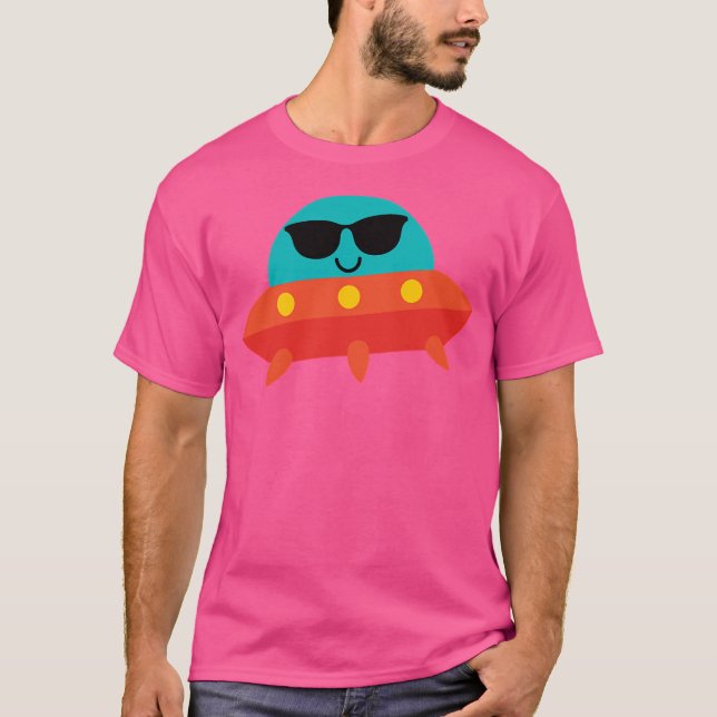 Ufo Emoji T-Shirt (Vorderseite)