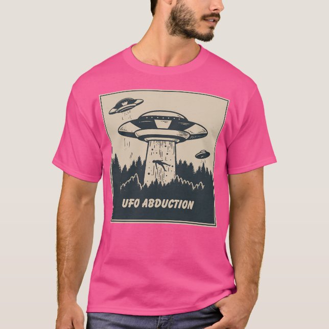 Ufo Entführung T-Shirt (Vorderseite)