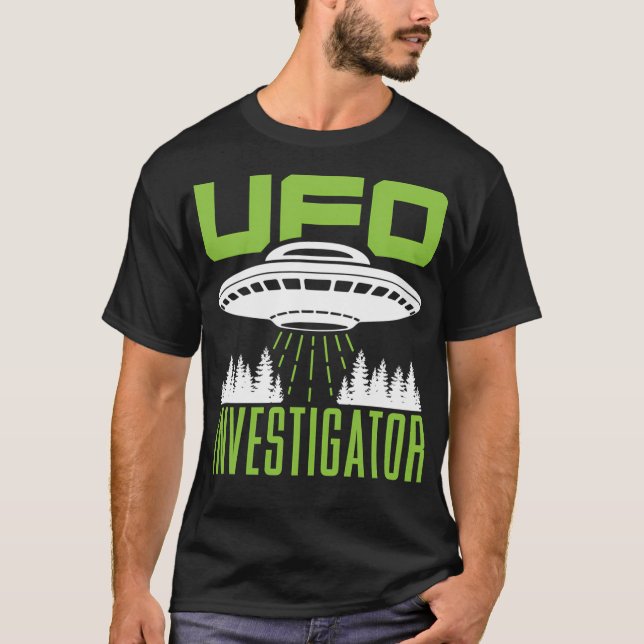 Ufo-Ermittler T-Shirt (Vorderseite)