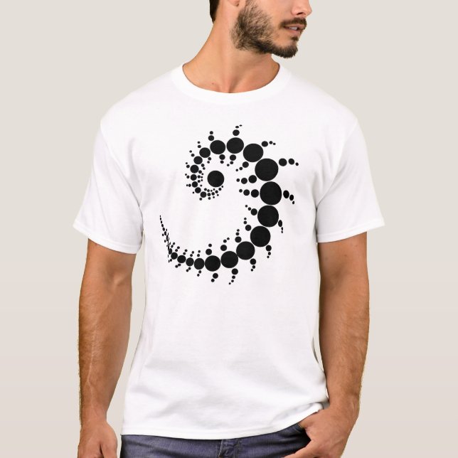 UFO-Erntekreis T-Shirt (Vorderseite)
