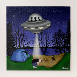 UFO Extraterrestrische Alien der Entführung Puzzle