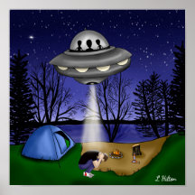 UFO Extraterrestrische Entführung Alien Art