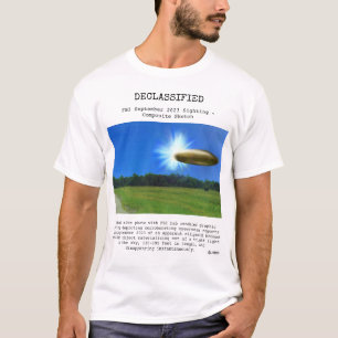 UFO - FBI-Enthüllung SEP23SichtungKombinierteSkizz T-Shirt