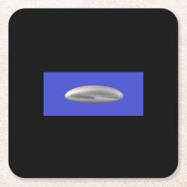 UFO-Feierparty  Rechteckiger Pappuntersetzer