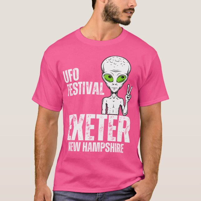 Ufo Festival - Exeter New Hampshire T-Shirt (Vorderseite)