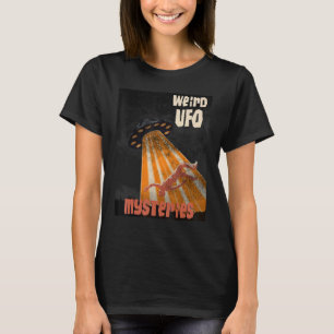 Ufo-Fliegende Untertasse Invasion 1950er Science-F T-Shirt