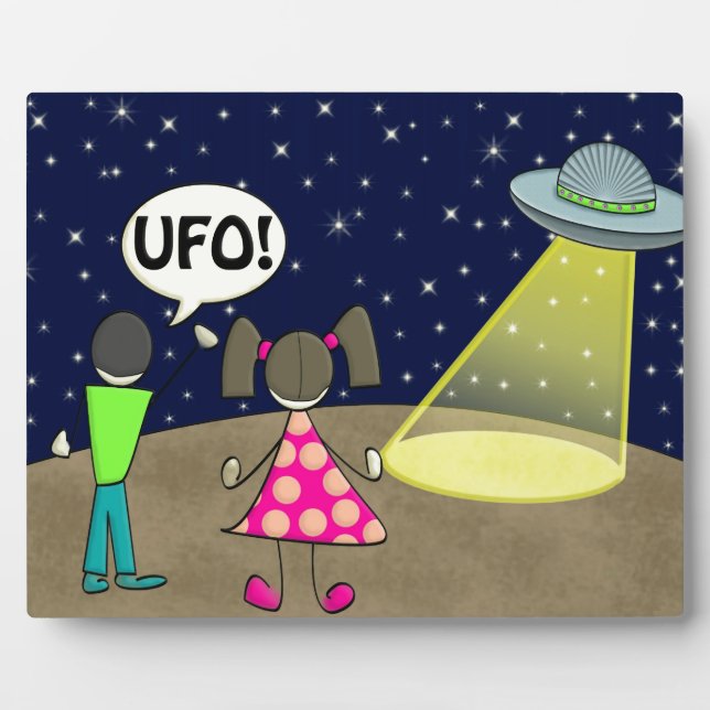 UFO FOTOPLATTE (Vorderseite)