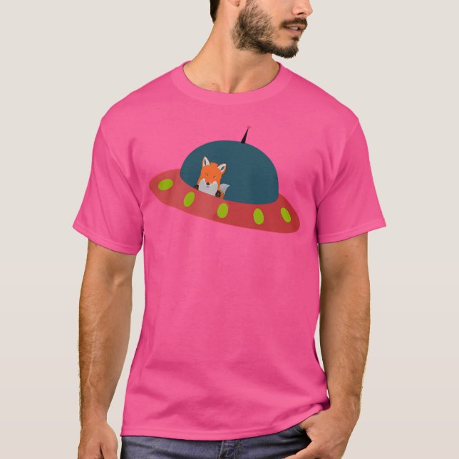 Ufo Fox T-Shirt (Vorderseite)