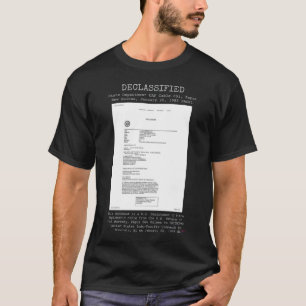 UFO - Freigegeben DOS.UAP C1, PAPUANEWGUINEA 1985 T-Shirt